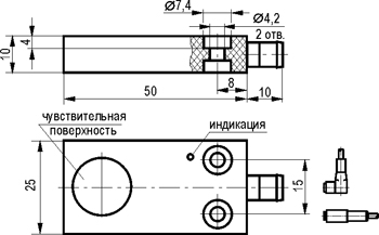 Габариты ISB IC4P-31P-5-LS40